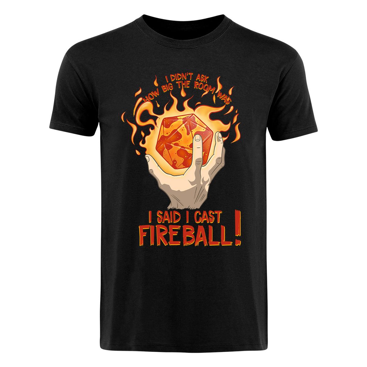 GlassStaff - I Cast Fireball - T-Shirt