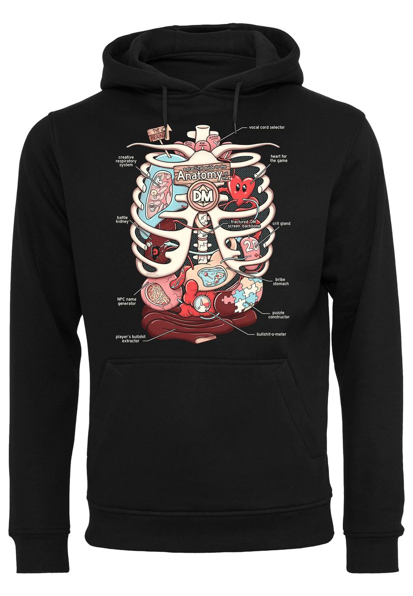 GlassStaff - Anatomy of a DM - Hoodie