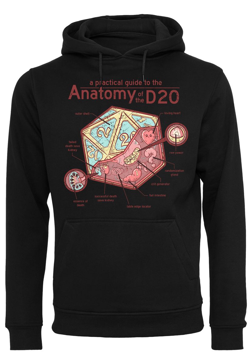 GlassStaff - Anatomy D20 - Hoodie