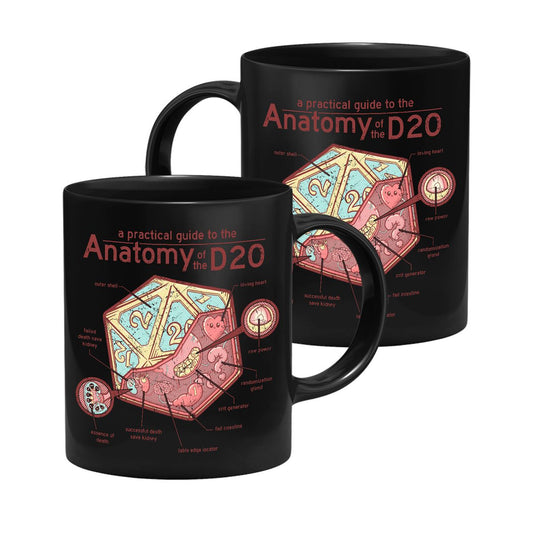 GlassStaff - Anatomy D20 - Tasse