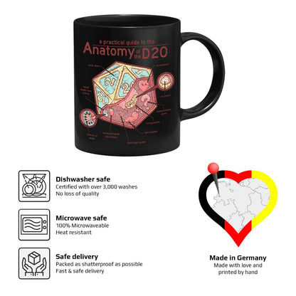 GlassStaff - Anatomy D20 - Tasse