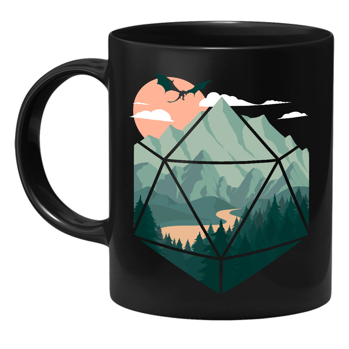 GlassStaff - Scenic D20 - Tasse