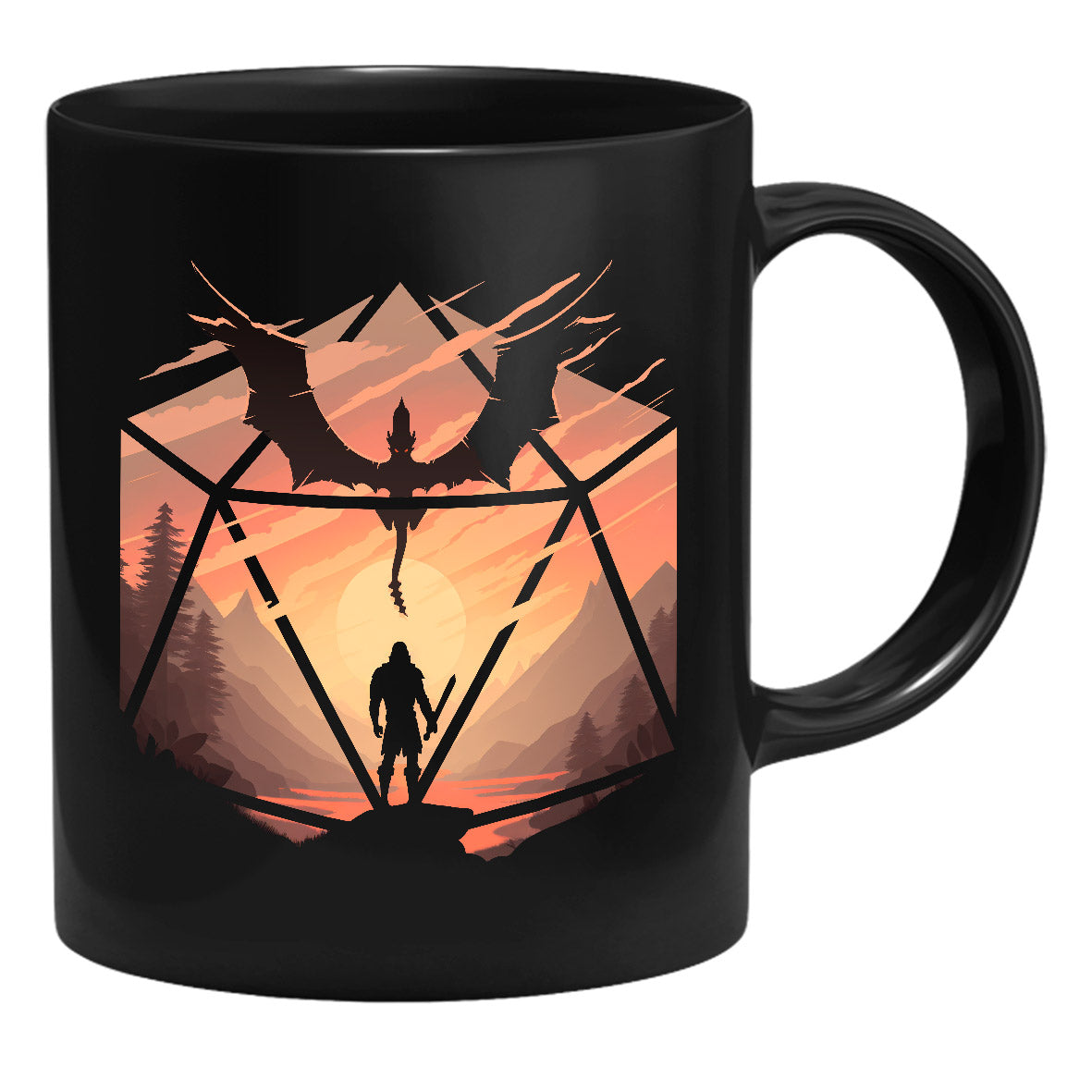 GlassStaff - Staredown D20 - Tasse