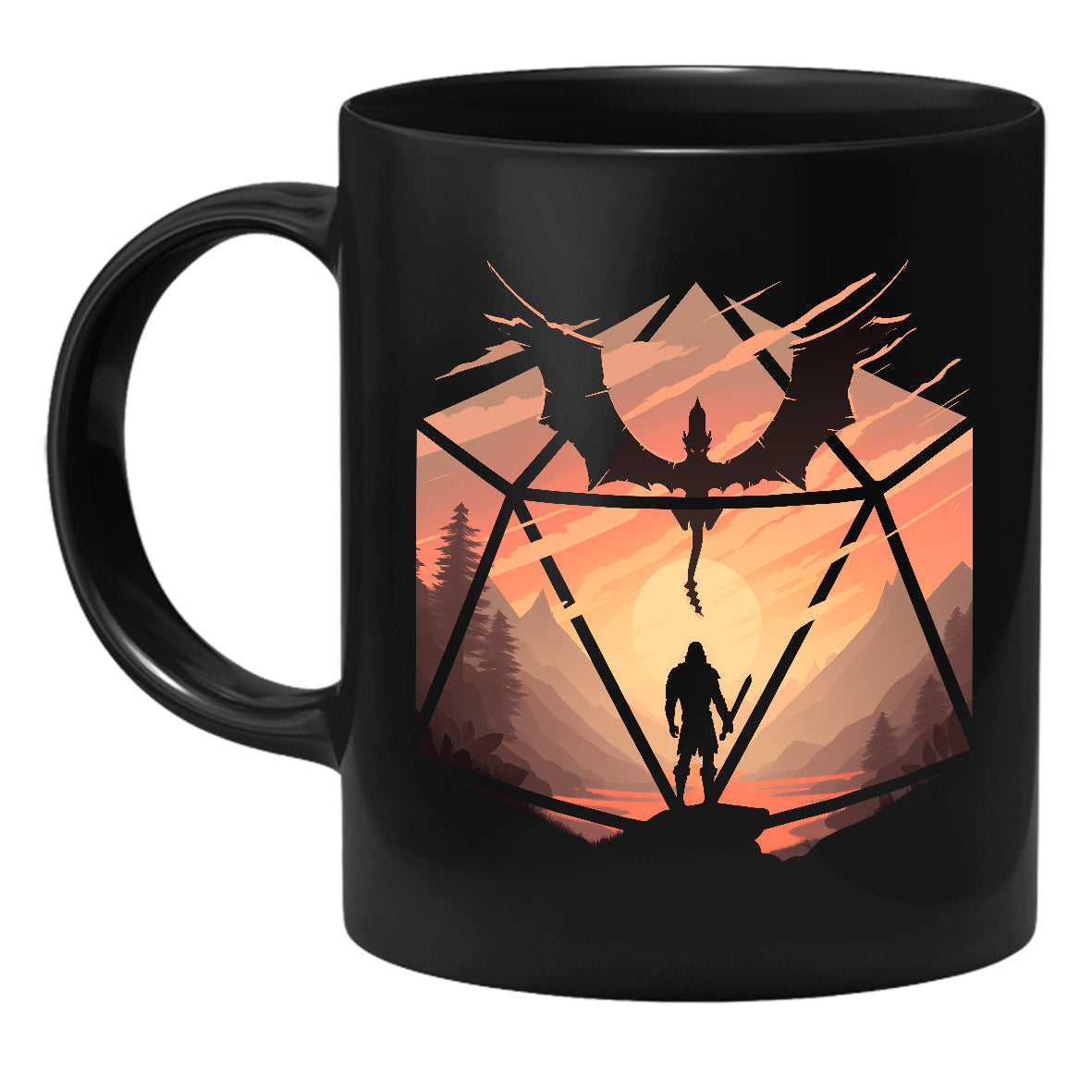 GlassStaff - Staredown D20 - Tasse