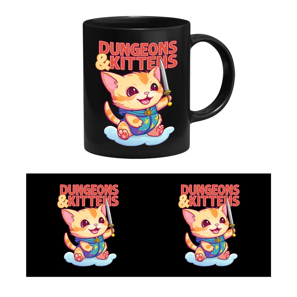 GlassStaff - Dungeons &amp; Kittens - Mug