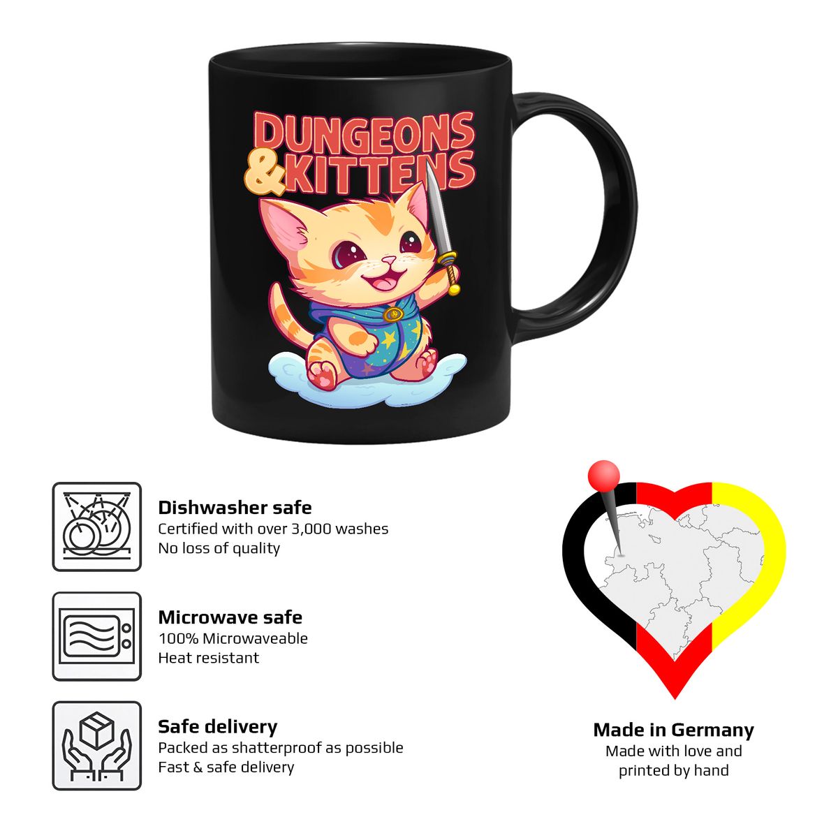 GlassStaff - Dungeons &amp; Kittens - Mug