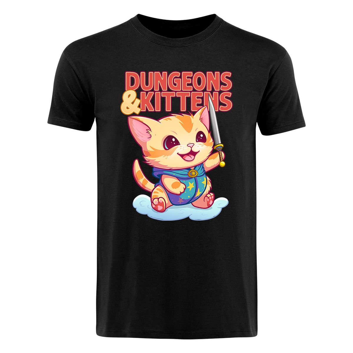 GlassStaff - Dungeons &amp; Kittens - T-shirt