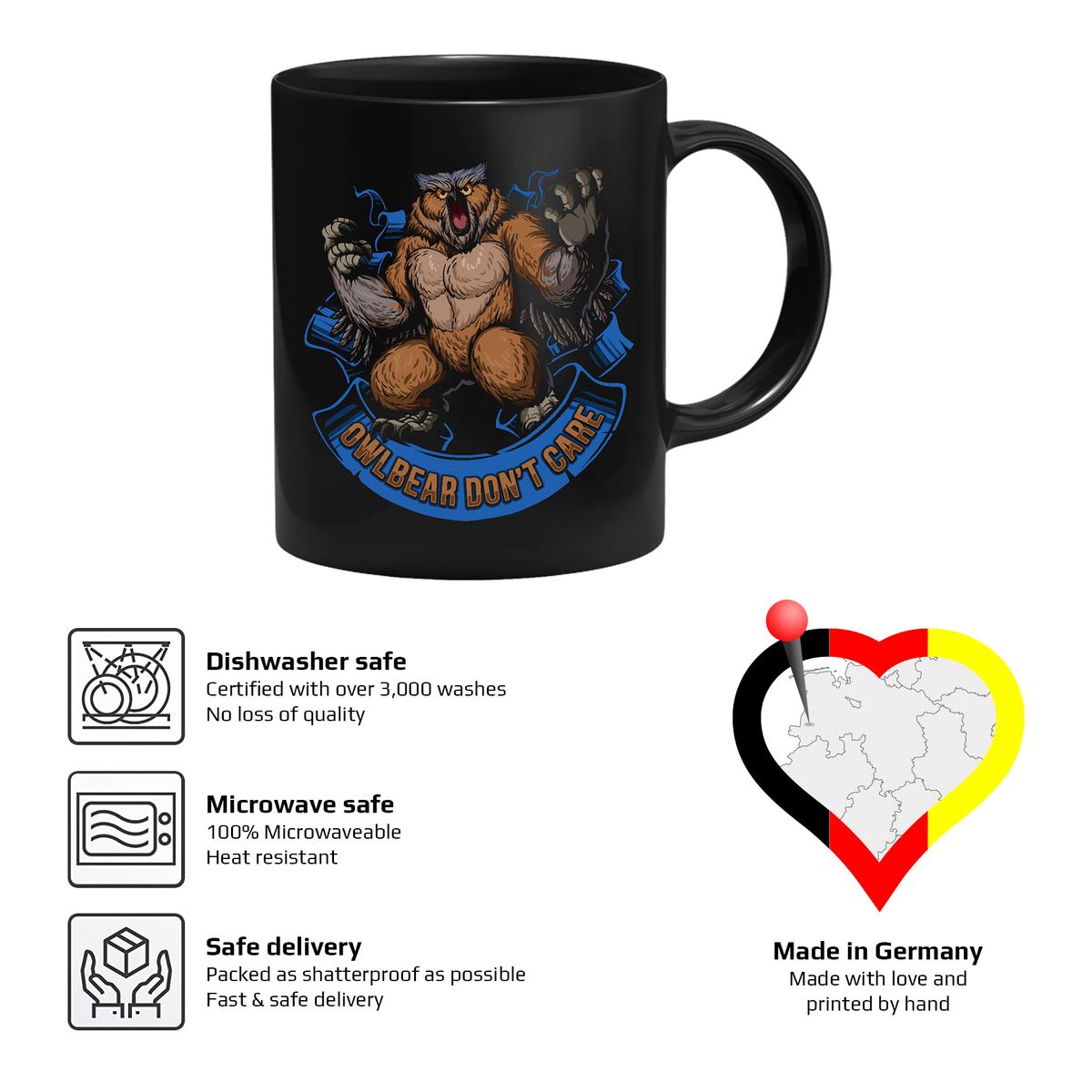 GlassStaff - Owlbear - Tasse