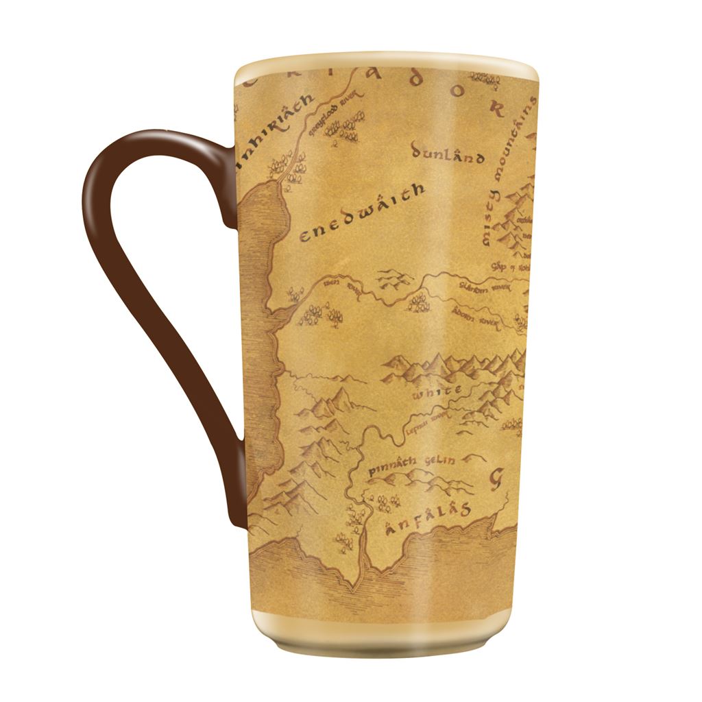 Herr der Ringe - Map - Tasse