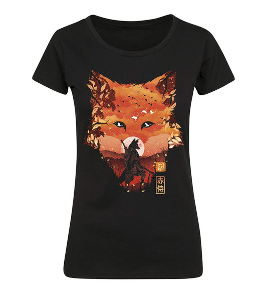 Dan Fajardo - Red Fox Warrior - Girlshirt