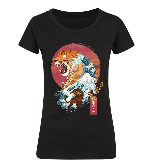 Dan Fajardo - Tiger Head - Girlshirt