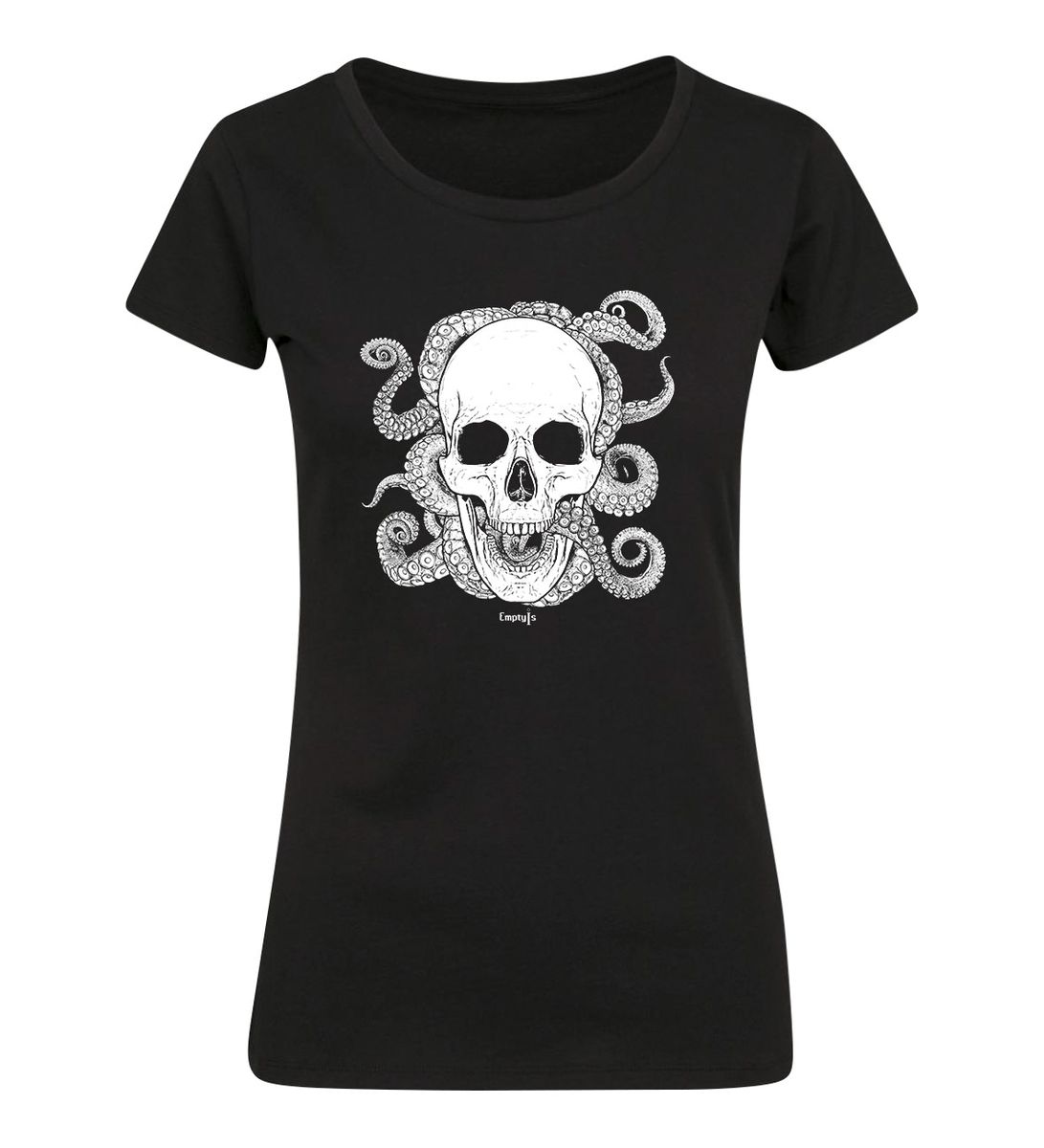 empty_i.s - Tentacle Skull - Girlshirt