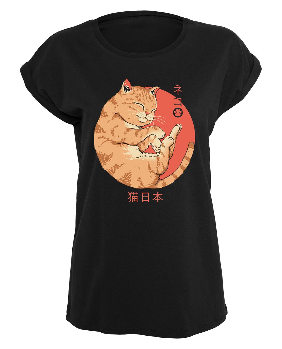 Vincent Trinidad - Japanese Cat - Girlshirt