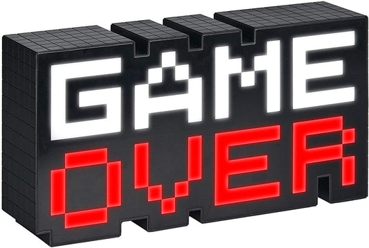 Game Over - 8-Bit - Tischlampe