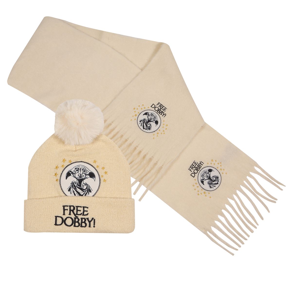 Harry Potter - Free Dobby - Schal und Mützen-Set