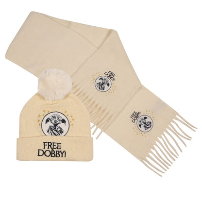 Harry Potter - Free Dobby - Schal und Mützen-Set