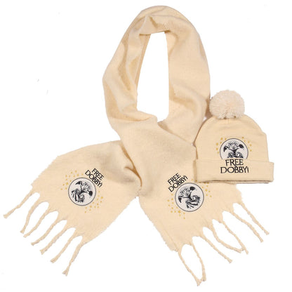 Harry Potter - Free Dobby - Schal und Mützen-Set