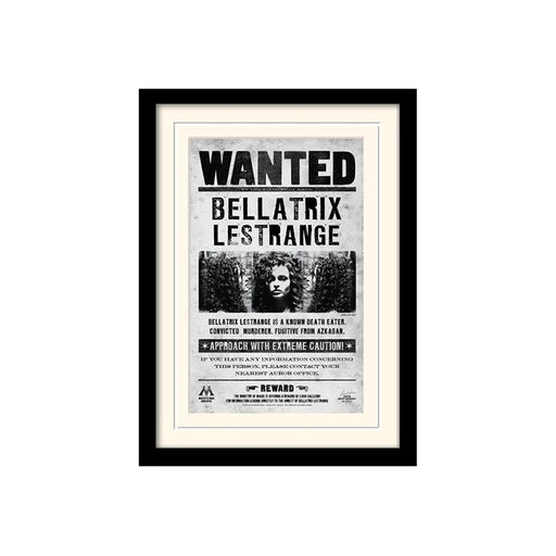 Harry Potter - Bellatrix Wanted - Gerahmter Kunstdruck | yvolve Shop