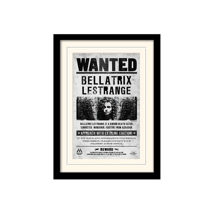 Harry Potter - Bellatrix Wanted - Gerahmter Kunstdruck | yvolve Shop
