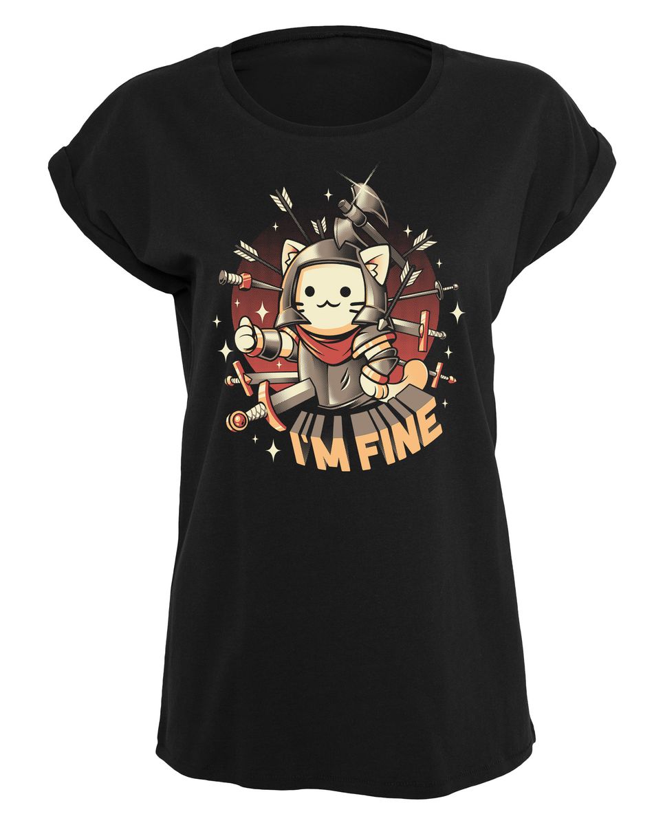 Ilustrata - I'm Fine - Girlshirt | yvolve Shop