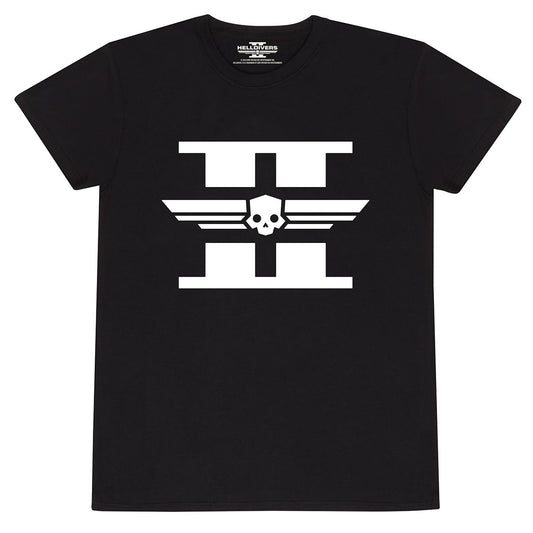 Helldivers - White Logo - T-Shirt