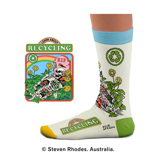 Steven Rhodes - Recycling - Socken | yvolve Shop