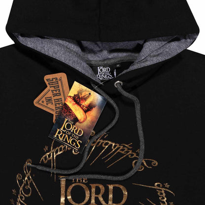 Herr der Ringe - Gold Foil Logo - Hoodie