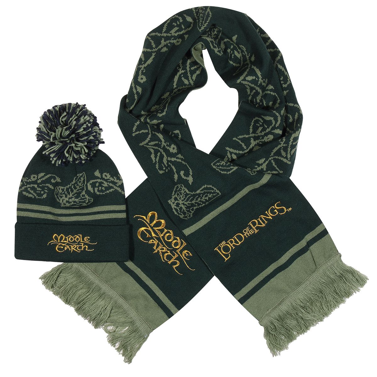 Lord of the Rings - Middle-earth - Scarf and Hat Set
