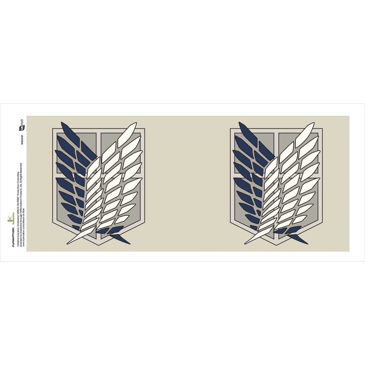 Attack on Titan - Badge - Tasse