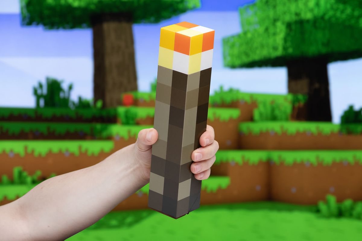 Minecraft - Fackel - Tischlampe