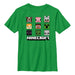 Minecraft - Chibi Faces - Kinder-Shirt | yvolve Shop
