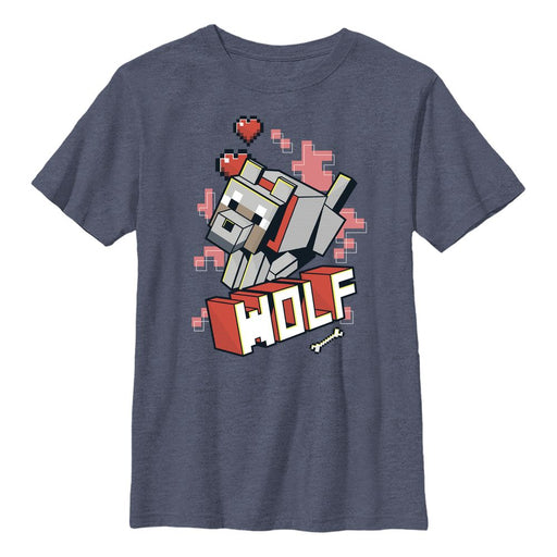 Minecraft - Wolf Hero - Kinder-Shirt | yvolve Shop