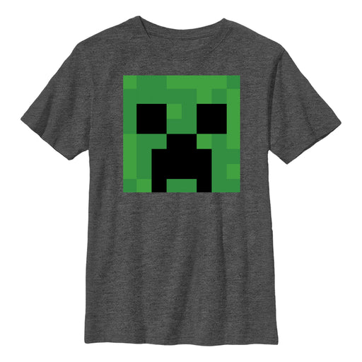 Minecraft - Creeper Big Face - Kinder-Shirt | yvolve Shop