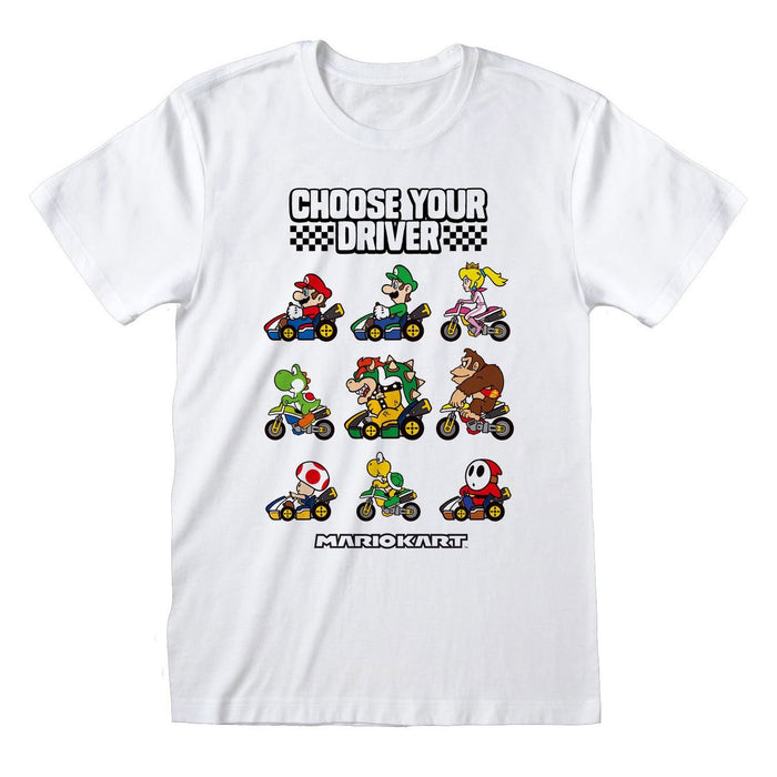 Super Mario - Choose your Driver - T-Shirt