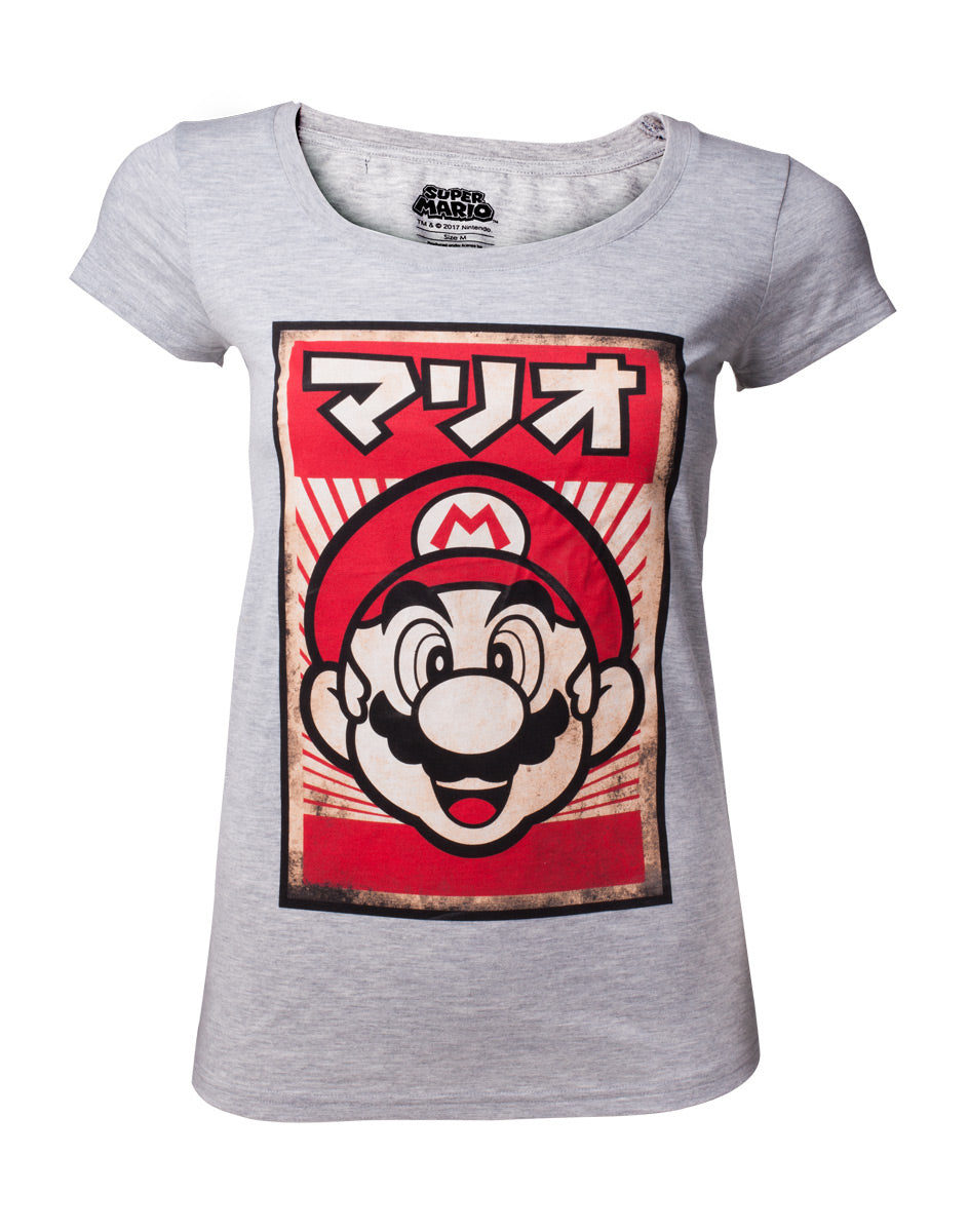 Super Mario - Japan - Girlshirt