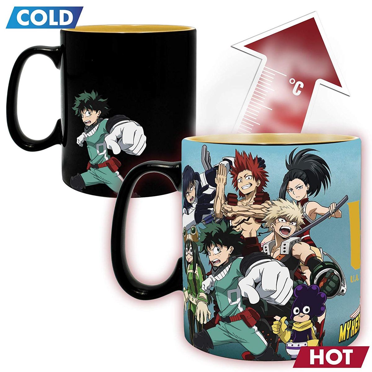My Hero Academia - Group - XXL Farbwechsel-Tasse