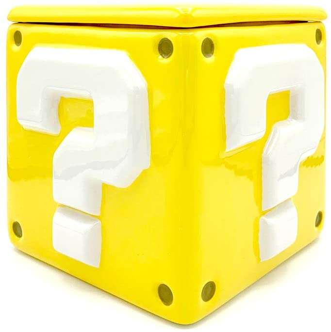 Super Mario - Question Mark Box - Cookie Jar