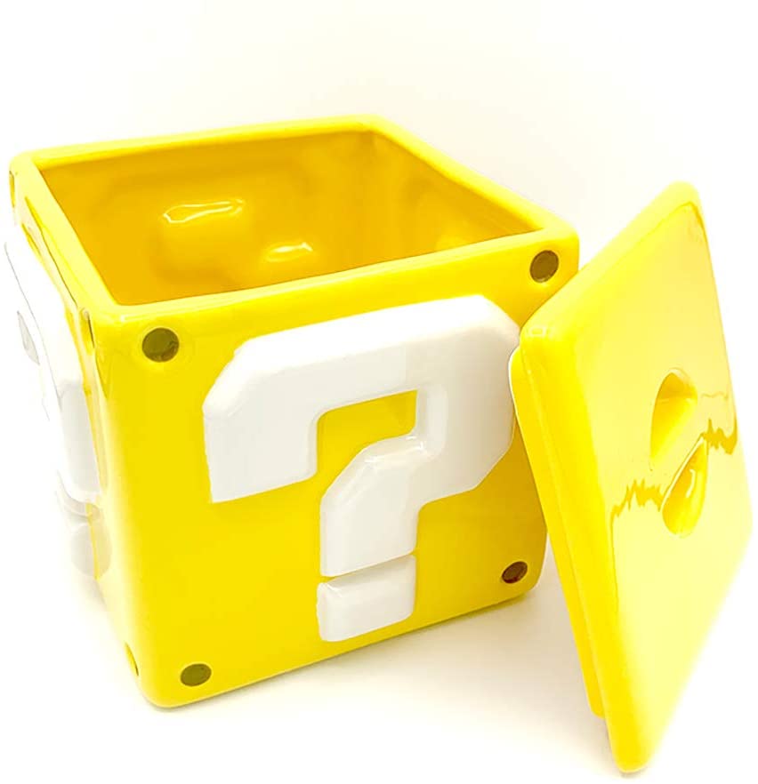 Super Mario - Question Mark Box - Cookie Jar
