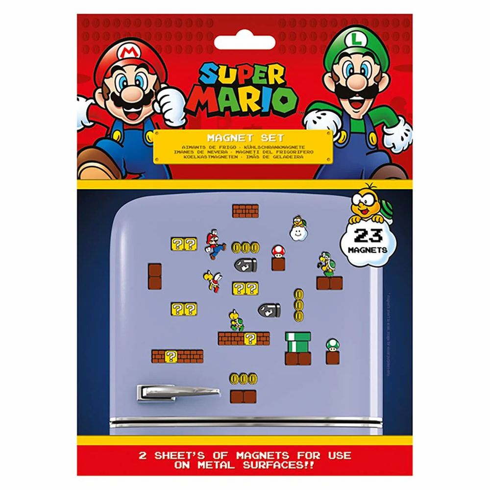 Super Mario - Level - Magnet-Set | yvolve Shop