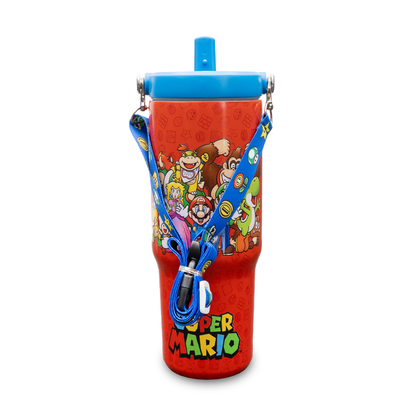 Super Mario - Group Shot - Tumbler