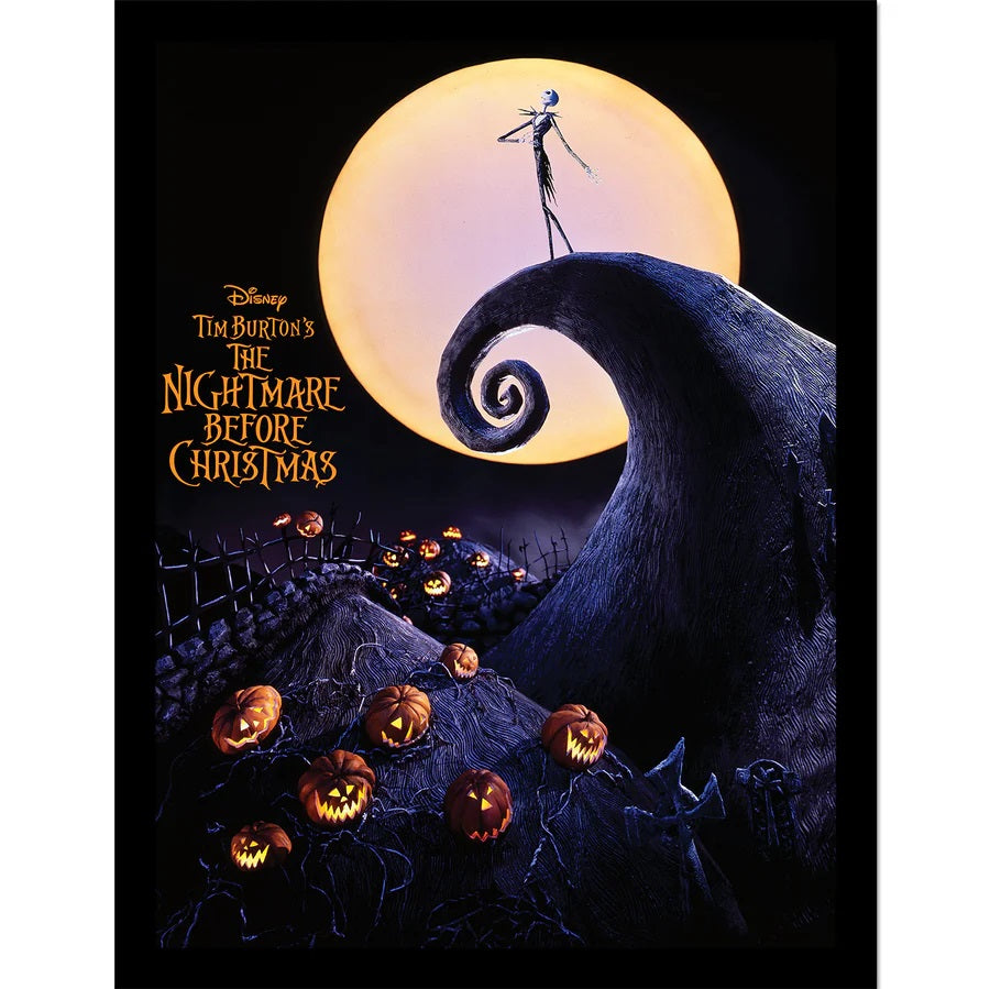 The Nightmare before Christmas - Poster Art - Framed Art Print