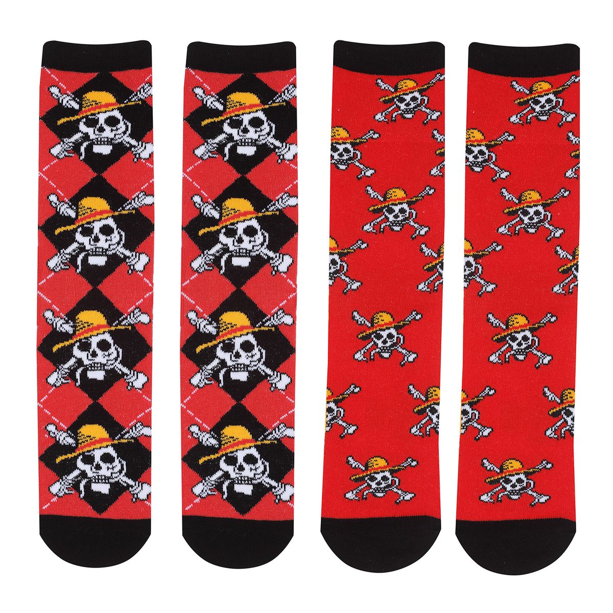 One Piece - Skull Logo - 2er-Set Socken