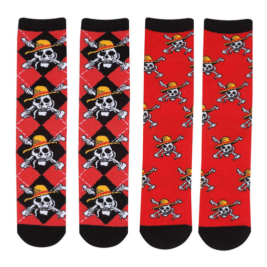 One Piece - Skull Logo - 2er-Set Socken