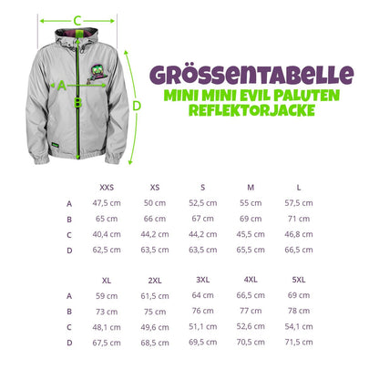 Mini Mini Evil Paluten - Reflective Jacket
