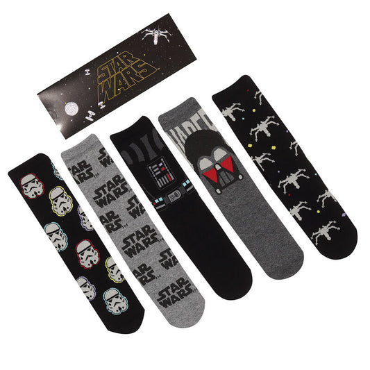 Star Wars - Dark Side - 5er-Paar Socken
