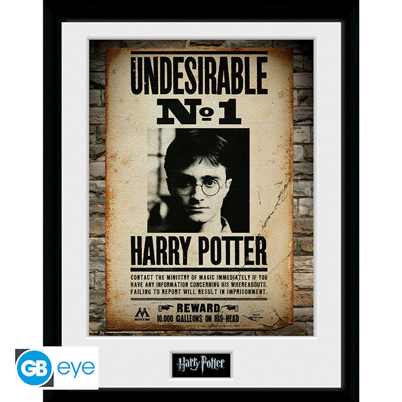 Harry Potter - Undesirable No.1 - Gerahmter Kunstdruck
