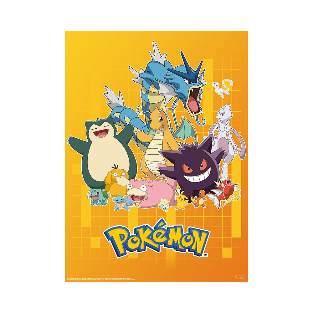 Pokémon - Colorful Kanto - 2 Poster-Set