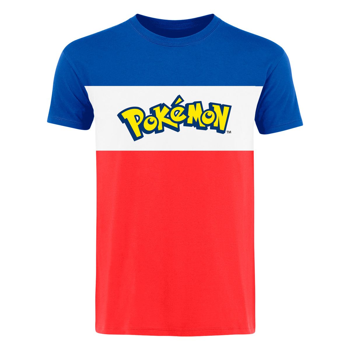 Pokémon - Logo Colour-block - T-Shirt