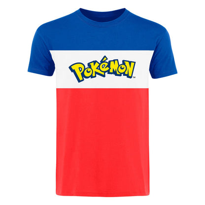 Pokémon - Logo Colour-block - T-Shirt