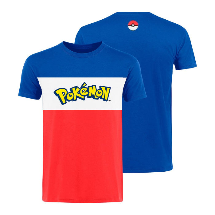 Pokémon - Logo Colour-block - T-Shirt